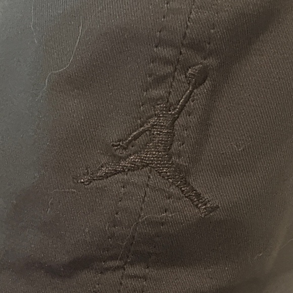 Air Jordan Unstructured Soft Black Cap with Embroidered Logo - Picture 7 of 7